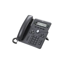 Cisco IP Phone 6871 - Telefon VoIP - IEEE 802.11n (Wi-Fi) - SIP, SRTP - 4 linky - uhel
