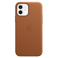 Apple iPhone 12 | 12 Pro Leather Case with MagSafe - Saddle Brown