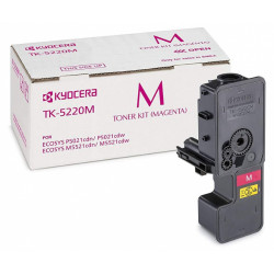 Kyocera originální toner TK-5220M, magenta, 1200str., 1T02R9BNL1, Kyocera 5521, 5521cdn, 5