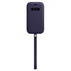 Apple iPhone 12 | 12 Pro Leather Sleeve with MagSafe - Deep Violet