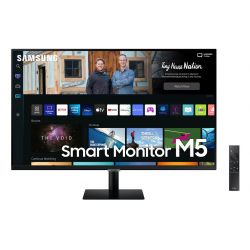SAMSUNG Smart Monitor M5 LCD VA/PVA/MVA 27", 1920 x 1080, 4 ms, 250 cd, 3 000:1, 60 Hz  (LS27BM500EUXEN)