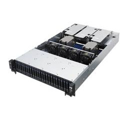 ASUS RS720A 1U server 2x SP3, 32x DDR4 ECC R, 24x SATA HS (2,5"), 1200W (plat), 2x LAN, IPMI