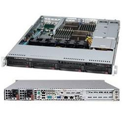 SUPERMICRO 1U chassis 4x 3,5" HS SAS SATA, 2x700W (80PLUS Platinum), WIO, pro X11