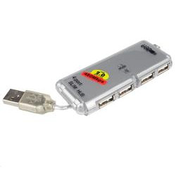 PremiumCord USB 2.0 HUB 4-portový bez napájení