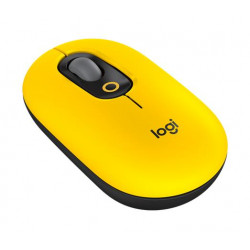 Logitech myš POP - černo-žlutá optická 4 tlačítka bezdrátová Bluetooth 4000dpi