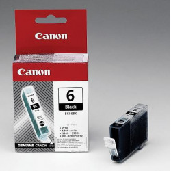 Canon BCI6BK, black, 4705A002, Canon - poškozený obal E (viz popis)