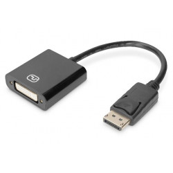 DIGITUS Aktivní DisplayPort adaptér převodník, DP na DVI