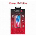 SWISSTEN OCHRANNÉ SKLO CASE FRIENDLY APPLE IPHONE 13 13 Pro ČERNÉ