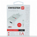 SWISSTEN SÍŤOVÝ ADAPTÉR SMART IC 1x USB 1A POWER + DATOVÝ KABEL USB LIGHTNING 1,2 M ČERNÝ