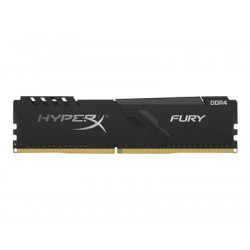 HyperX FURY - DDR4 - sada - 16 GB: 4 x 4 GB - DIMM 288-pin - 3000 MHz PC4-24000 - CL15 - 1.35 V - bez vyrovnávací paměti - bez ECC - černá