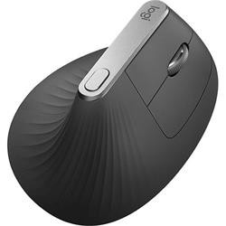 Logitech Lift Vertical Ergonomic Mouse for Business, Left - GRAPHITE BLACK - EMEA