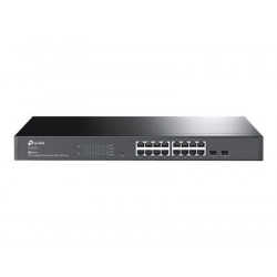 TP-Link JetStream TL-SG2218 - V1 - přepínač - inteligentní - 16 x 10 100 1000 + 2 x SFP - Lze montovat do rozvaděče