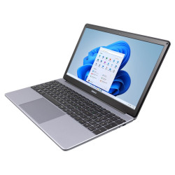 UMAX notebook VisionBook 15Wj 15,6" IPS 1920x1080 N4500 4GB 128GB eMMC mini HDMI USB USB 3.0 W11 Pro šedý