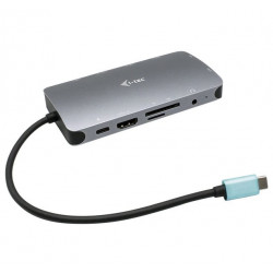 i-tec dokovací stanice USB-C Metal Nano Dock HDMI VGA with LAN + Power Delivery 100 W + zdroj 77W