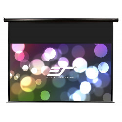 ELITE SCREENS plátno elektrické motorové 100" (254 cm) 16:9 124,5 x 221,5 cm Gain 1,1 24" drop case černý