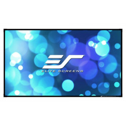 ELITE SCREENS plátno v pevném rámu 92" (233,7 cm) 16:9 114,6 x 203,8 cm Gain 1,2 CineGrey 3D bezrámové