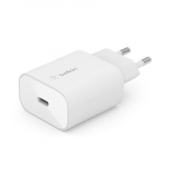 Belkin 25W USB-C Power Delivery PPS nástěnná nabíječka, bílá