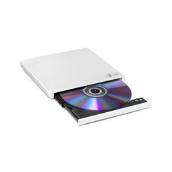 HITACHI LG - externí mechanika DVD-W CD-RW DVD±R ±RW RAM GP60NW60, Slim, White, box+SW