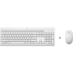 HP Bezdrátová klávesnice a myš HP 230 - bílá CZ SK