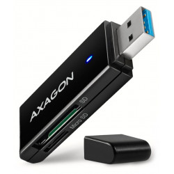 AXAGON čtečka paměťových karet MicroSD SD SUPERSPEED CRE-S2N USB-A 3.2 Gen1 