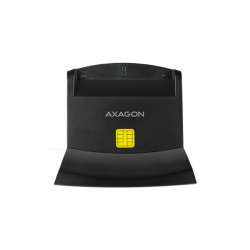 AXAGON čtečka kontaktních smart karet (eObčanka), microSD SD, SIM karet CRE-SM2 USB 2.0 1,3m