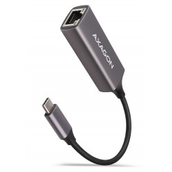 AXAGON adaptér USB-C na GLAN(RJ-45) ADE-TRC USB 3.2 Gen1 hliníkové tělo 15cm