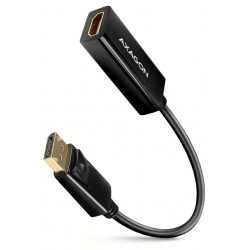AXAGON adaptér z DisplayPort na HDMI verze 1.4 RVD-HI14N 4k 30Hz 0,2m