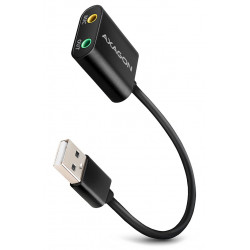 AXAGON zvuková karta USB ADA-12 USB 2.0 kabel 15cm