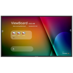 ViewSonic Flat Touch Display IFP4320 43" UHD 16 7 350cd Android 3-16 HDMI VGA DP DVI USB-C