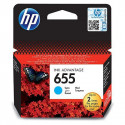 Inkoustová cartridge CZ110AE, No.655, cyan, 600str., - prošlá expirace (2016)