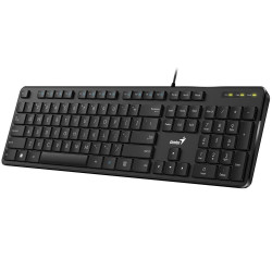 GENIUS Slimstar M200 klávesnice drátová, USB, CZ+SK layout, černá