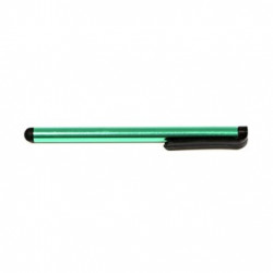 Dotykové pero, kapacitní, kov, tmavě zelené, pro iPad a tablet, Neutral box
