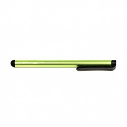 Dotykové pero, kapacitní, kov, světle zelené, pro iPad a tablet, Neutral box