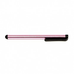 Dotykové pero, kapacitní, kov, světle růžové, pro iPad a tablet, Neutral box