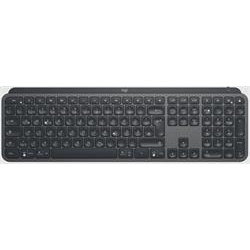 Logitech MX Keys Plus Advanced Wireless Illuminated Keyboard with Palm Rest - GRAPHITE - UK - INTNL