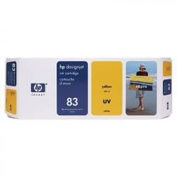 Inkoustová cartridge HP DesignJet 5000, PS, UV, 5500, PS, UV, C4943A, yellow, No. 83, 680m