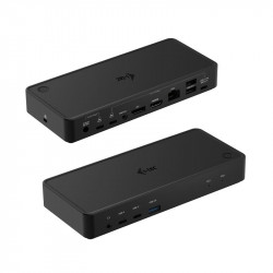 I-tec USB-C Thunderbolt KVM Docking station Dual Display, Power Delivery 65 100W