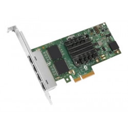 Intel I350 QP - Síťový adaptér - PCIe nízký profil - Gigabit Ethernet x 4 - pro PowerEdge FC430, FC830, R420, VRTX; PowerEdge R230, R330, R430, R540, R640, R740, R830