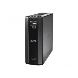 APC Back-UPS Pro 1500 - UPS - AC 230 V - 865 Watt - 1500 VA - RS-232, USB - výstupní konektory: 10 - černá