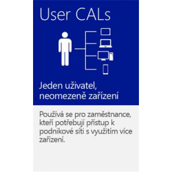 MS OEM Windows Server CAL 2016 EN 1pk 1 User CAL