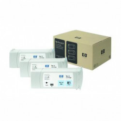 Inkoustová cartridge HP DesignJet 5000, PS, UV, 5500, PS, C5070A, light cyan, No. 81, 3*68