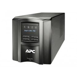 APC Smart-UPS SMT750IC - UPS - AC 220 230 240 V - 500 Watt - 750 VA - RS-232, USB - výstupní konektory: 6 - černá - s APC SmartConnect - pro P N: AR4018SPX431, AR4018SPX432, AR4024SP, AR4024SPX429, AR4024SPX431, AR4024SPX432