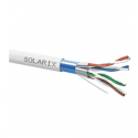 Instalační kabel Solarix CAT6A FFTP LSOH Dca-s2,d2,a1 500m cívka SXKD-6A-FFTP-LSOH