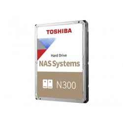 Toshiba N300 NAS - Pevný disk - 16 TB - interní - 3.5" - SATA 6Gb s - 7200 ot min. - vyrovnávací paměť: 512 MB