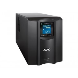 APC Smart-UPS C 1500VA LCD - UPS - AC 230 V - 900 Watt - 1500 VA - USB - výstupní konektory: 8 - černá - s APC SmartConnect