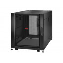 APC NetShelter SX - Rozvaděč stojanový skříň - černá - 12U - 19" - pro P N: SURT48RMXLBP
