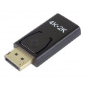 PremiumCord adaptér DisplayPort - HDMI, 4K@30Hz Male Female, pozlacené konektory