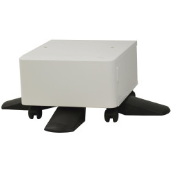 Kyocera podstavný stolek dřevěný, s úložným prostorem a kolečky, 25cm,vč. stabil.podpěry