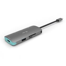 i-tec dokovací stanice USB-C Metal Nano, 4K HDMI, PD 60W