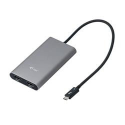 i-tec adaptér Thunderbolt3 2x HDMI 4K 60Hz